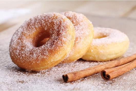 Mrs. Andersons Baking Donut Cutter with Handle, Stainless Steel, Makes 3-Inch Donuts