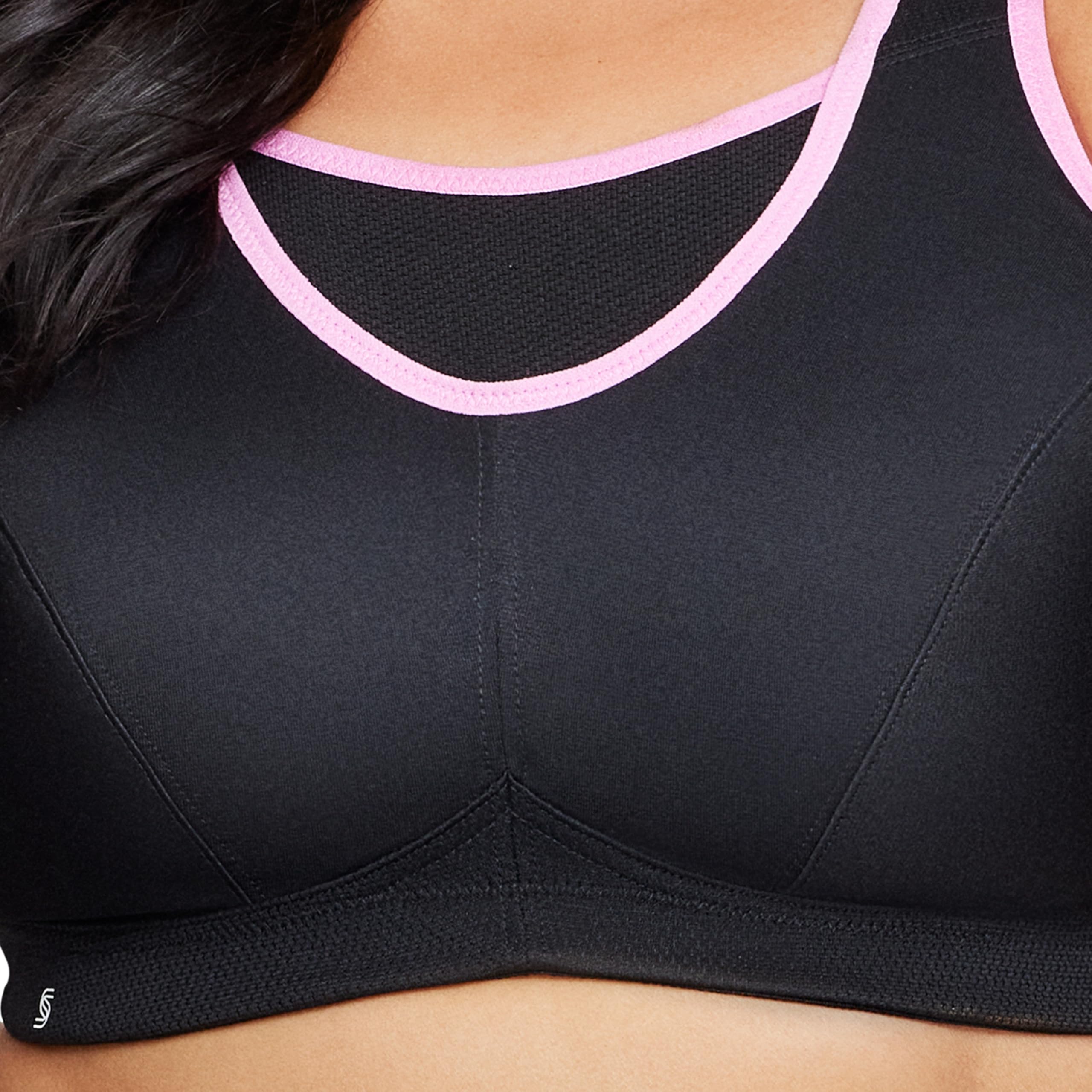 Glamorise No Bounce Full Support Sport Bra, Reggiseno Sportivo Donna