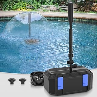 10 Rock Fountain Ideas for Natural Garden Water Features 17 All-in-One Koi Pond Pumps for Outdoor Ponds 500-750 Gal, 850GPH Pond Fou...