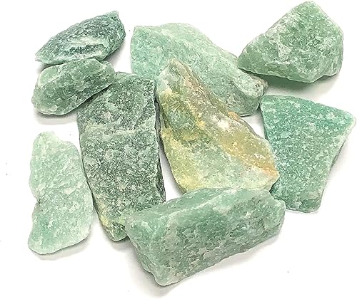 Zentron Crystal Collection - Piedras naturales de aventurina verde áspera grandes piezas de 10in 12 libra Zentron Crystal Collection - Piedras naturales de aventurina verde áspera grandes piezas de 10in 12 libra
