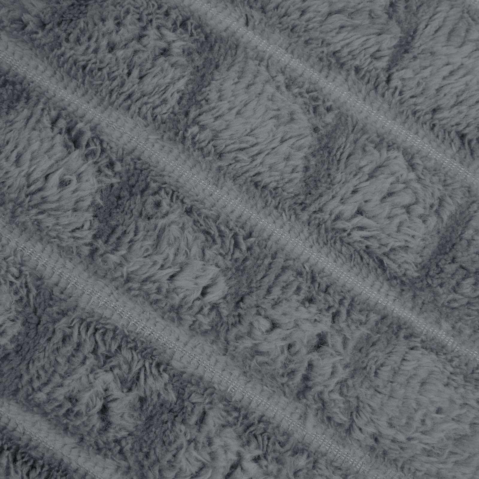 Dunkelgraue Überwurfdecke 240 x 220 cm aus weichem Fleece für Wohnzimmer Schlafzimmer, leicht, atmungsaktiv, vielseitig, langlebig, ideal für kalte Tage, gemütliche Wohn-Deko