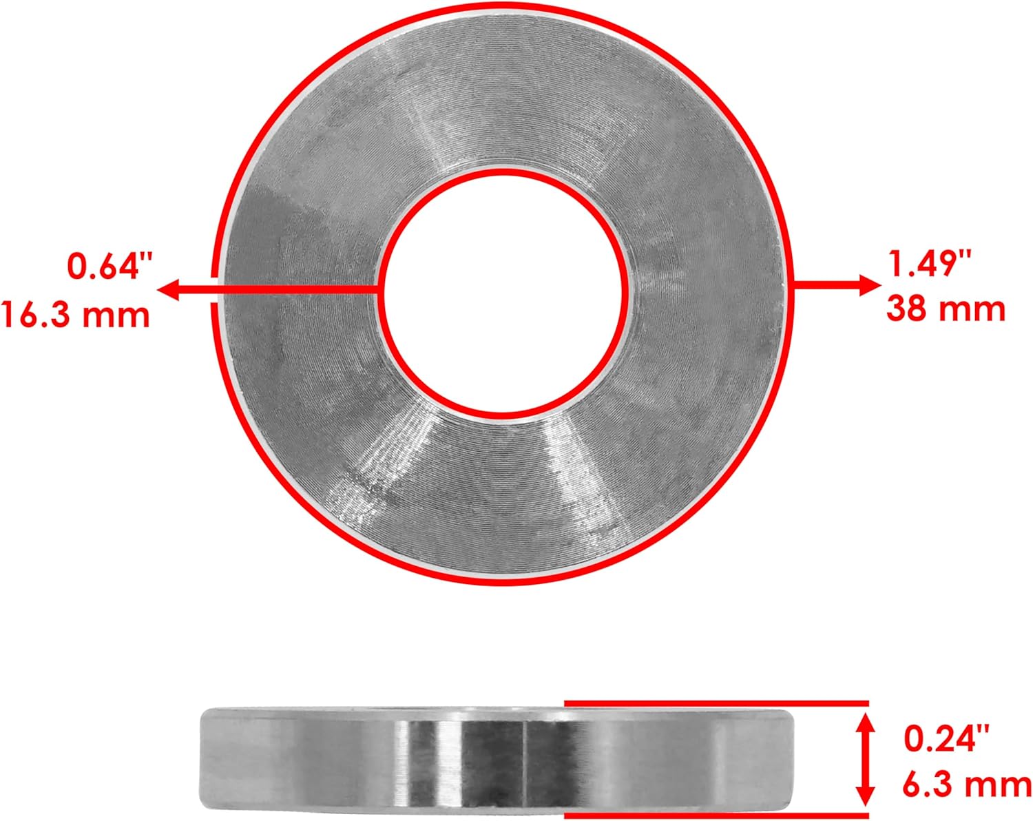 Caltric 41001 41007 41008 461663 46631 48127 482744 48924MA 760136 48168-01 48378-02 48926 48" 52" 61" 72" Deck Spindle & Pulley Compatible with Scag SCR48-25CH SCR48-27KA SCR52-25CH SCR52-27KA