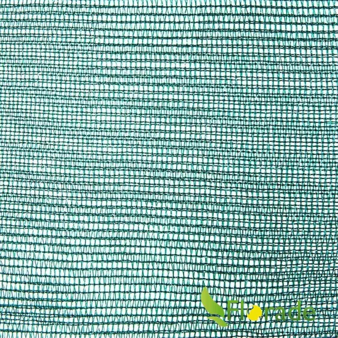 Florade® Maulwurfnetz | Tierfreundlich | Maulwurfshügel verhindern | UV-beständig, robust, langlebig | Effektiver Maulwurfschutz | Dunkelgrün | 80g/m²