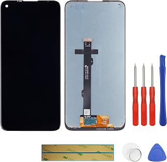 LCD Display Compatible with Moto G Fast XT2045-1XT2045 XT2045-2 XT2045-5 Black Touch Screen Display + Tools