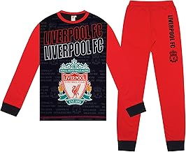 Liverpool FC Boys Pyjamas Long Sublimation Kids OFFICIAL Football Gift