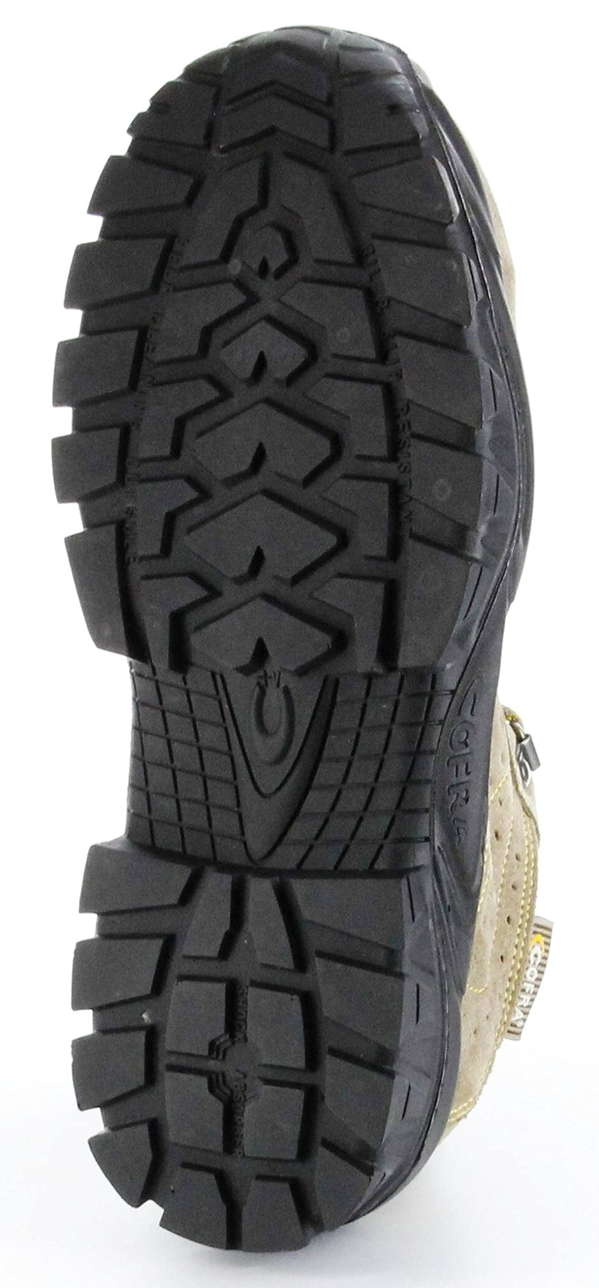 Cofra New Nilo S1 P SRC, Zapatos de Seguridad, Beige/Amarillo, 45
