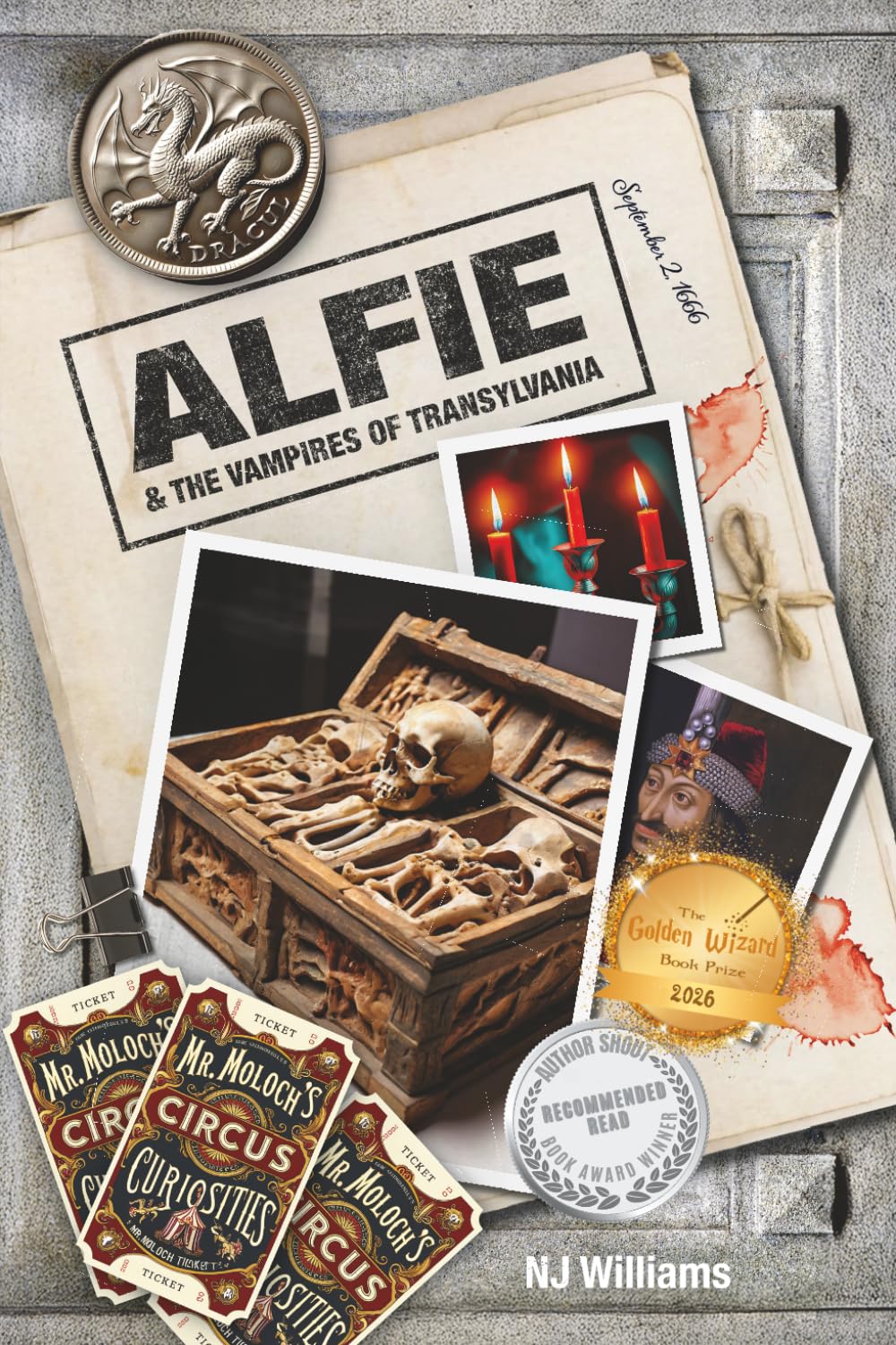 Alfie & the Vampires of Transylvania (Alfie's adventures into the world of monsters, creatures, conspiracies and the paranormal.)