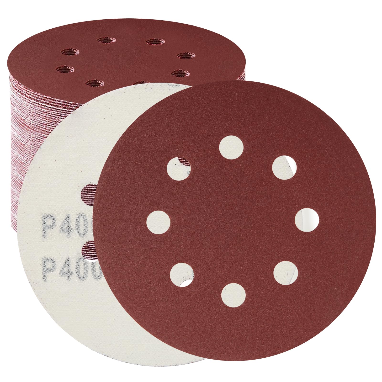 MORLARCO ランダムサンダー ペーパー 125mm 400番 50枚入セッ…
