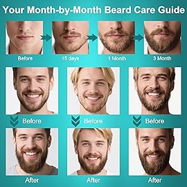 XIKEZAN Husband Dad Gifts, Coffee Beard Kit for Men Care,Cool Stuff Unique Birthday Valentines Fathers Thanksgiving Anniversary Christmas Secret Santa Basket Gift Idea for Men Him Boyfriend Grandpa