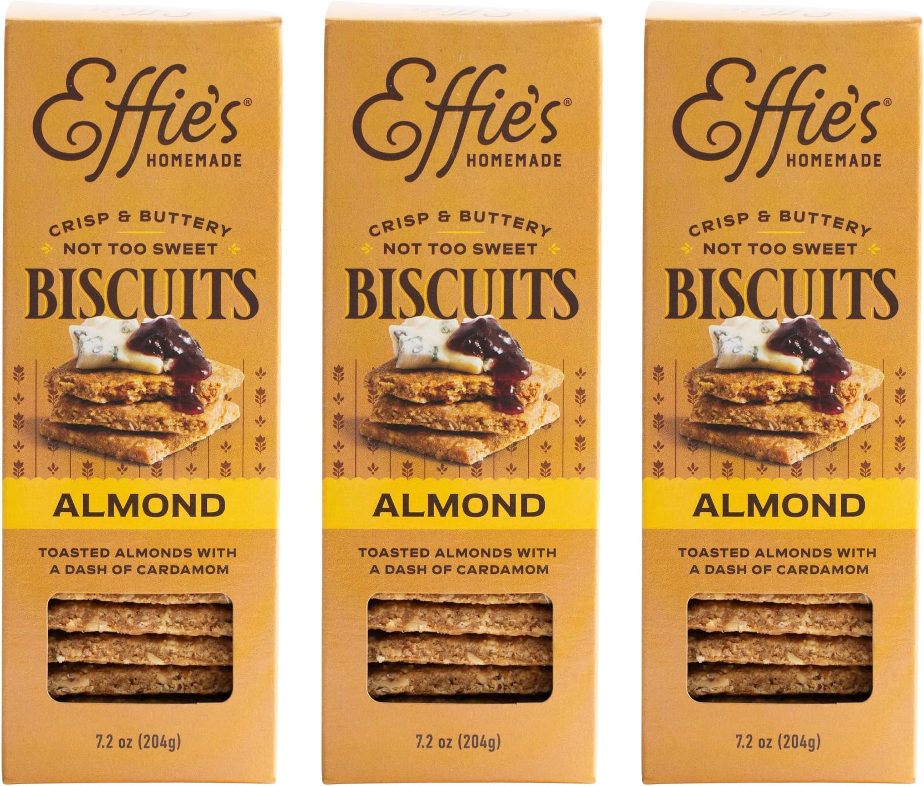 Biscuits - Almond - 3 Pack
