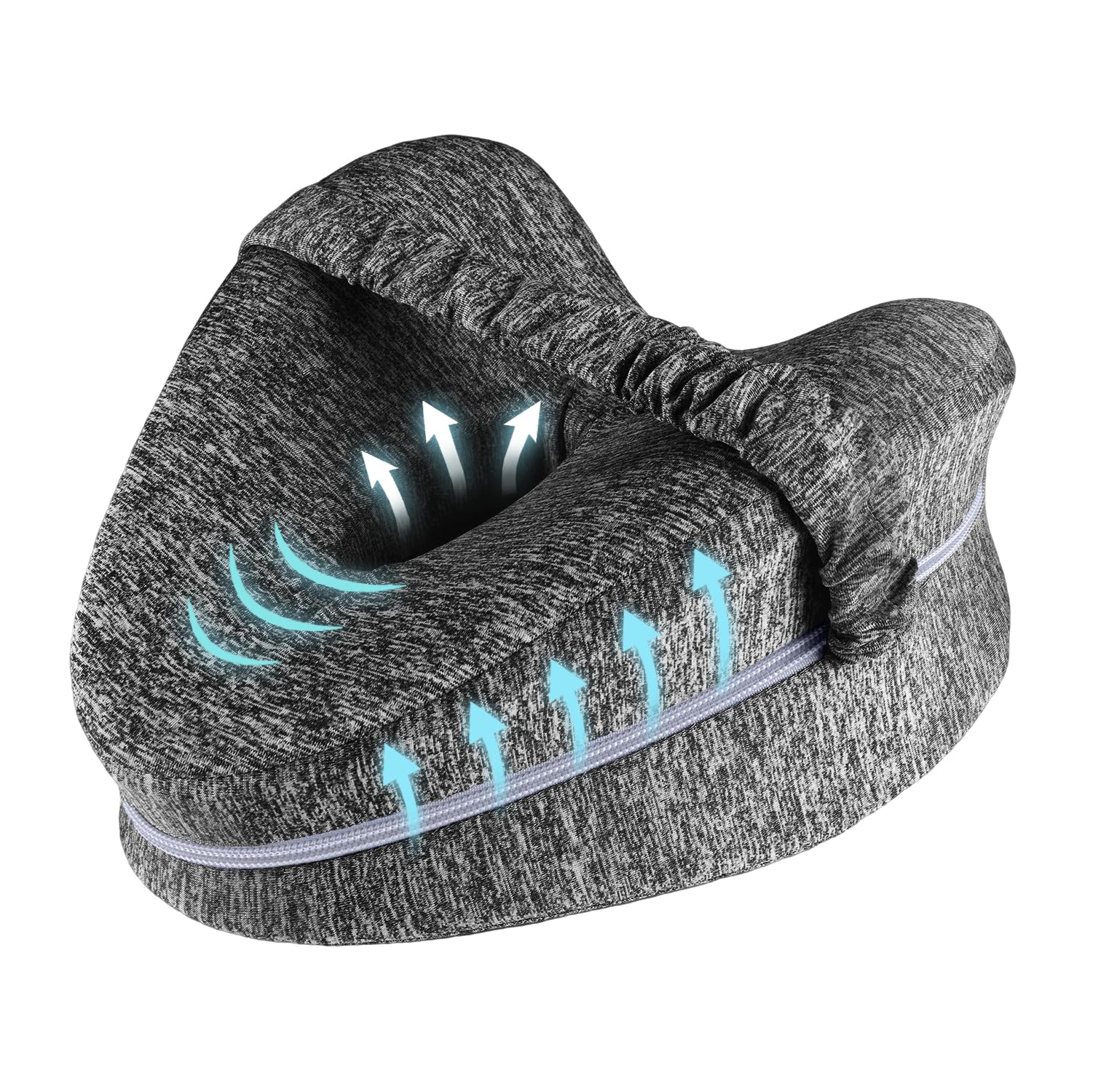 Knee Pillow for Sleeping on Side Leg Pillow, Memory Foam Pillow for Side Sleepers, Ergonom...