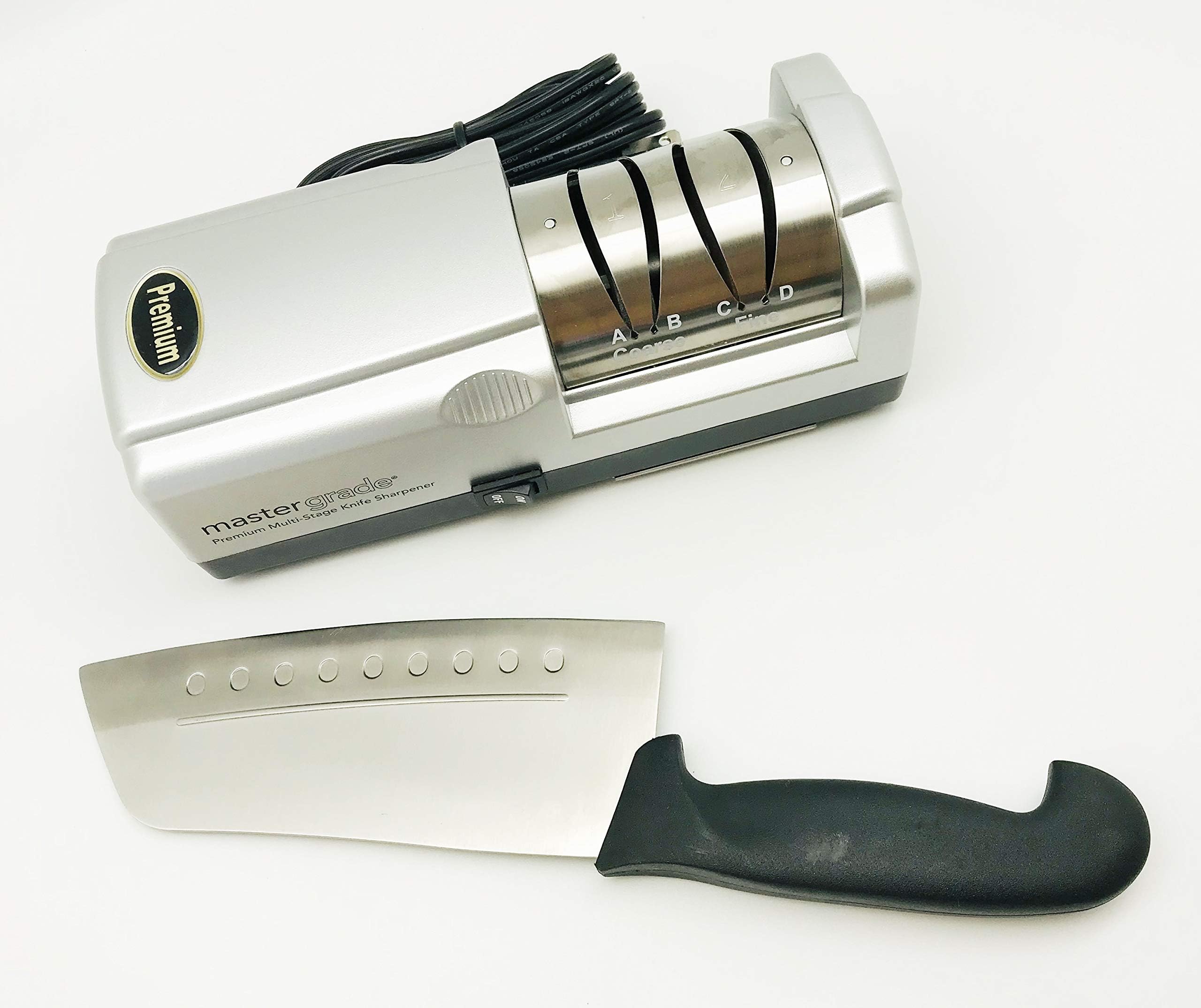 Master GradePremium Knife Sharpener Bundle Deal with Martin Yan's Chef Knife