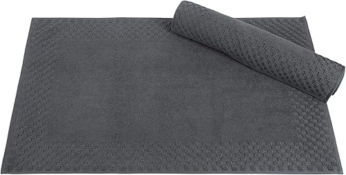 Miniatura 9 de Classic Turkish Towels Juego de toallas de baño de algodón suave de lujo, 6 piezas, absorbentes, de secado rápido, 100% algodón turco (azul)