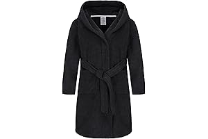 Soft Hooded Towel Robe for Kids