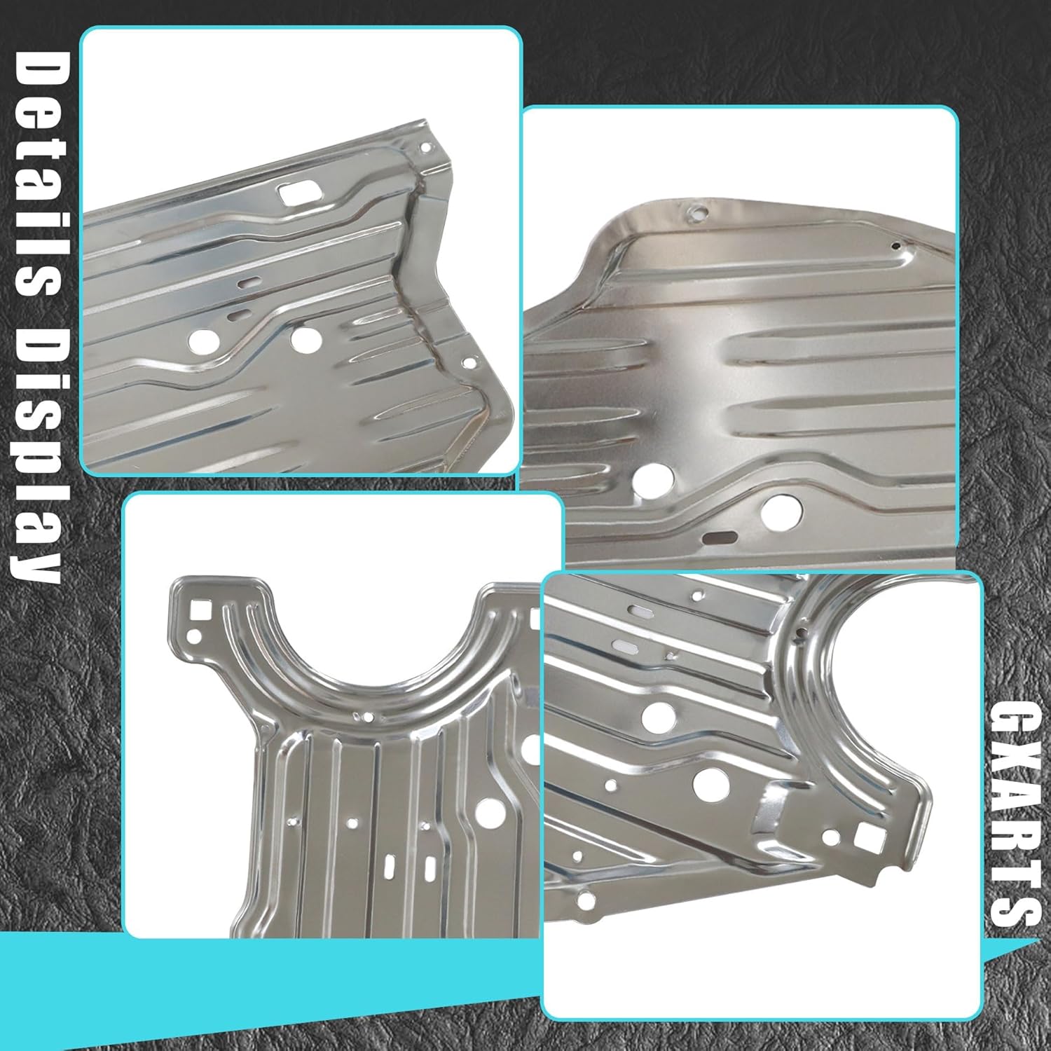 GXARTS 74116TVAA00 Engine Splash Shield Guard Compatible with Honda Accord 2018 2019 2020 2021 2022 Under Car Shield Cover Board with mounting Screws 74116-TVA-A00