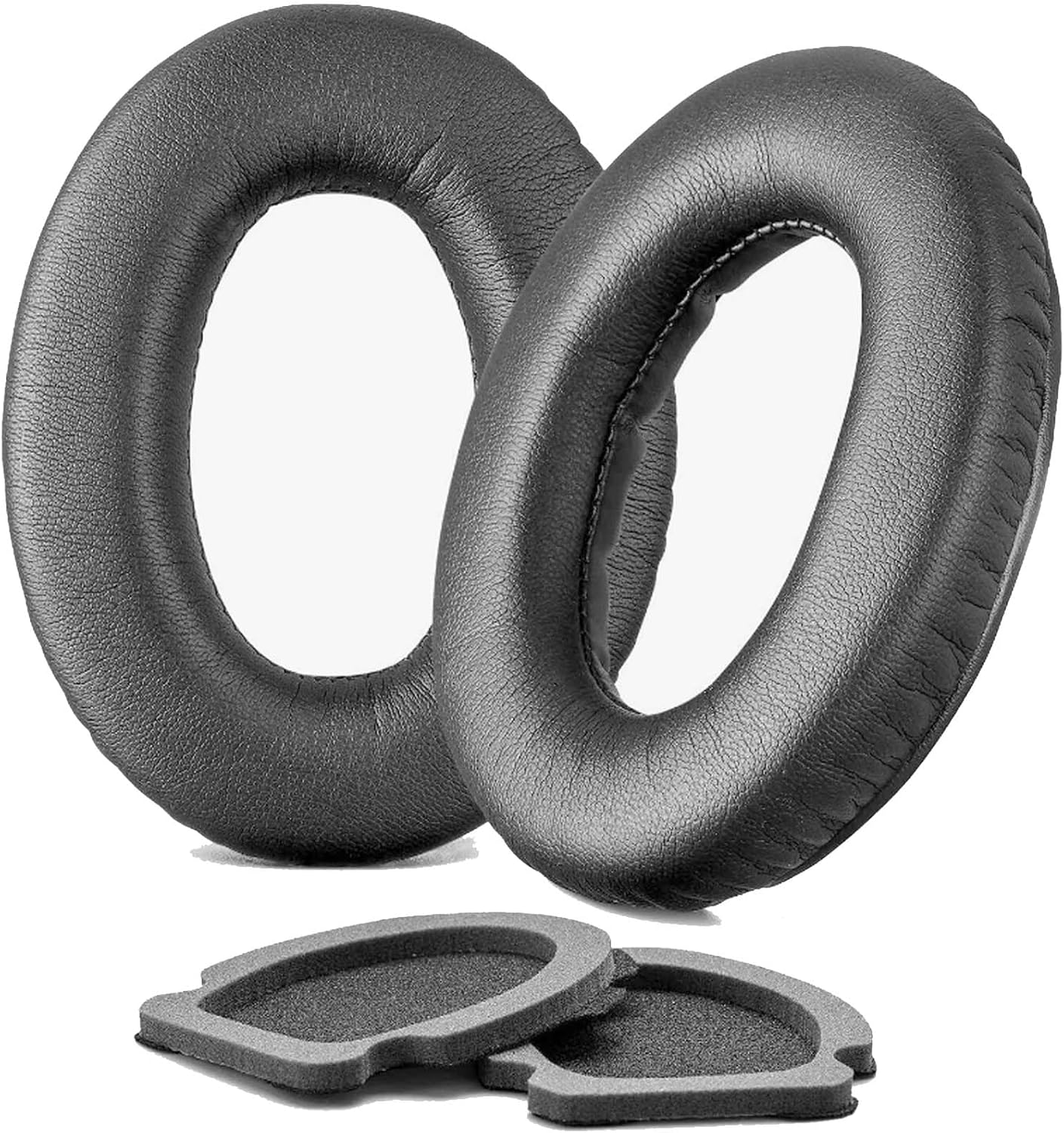 A20 A10 Replacement Ear Pads, Earpads for or Bose Aviation X A10/A20 Headset, Earpads Ear Cushions Ear Cups Ear Cover Repair Parts Memory Foam Softer Leather (Black)