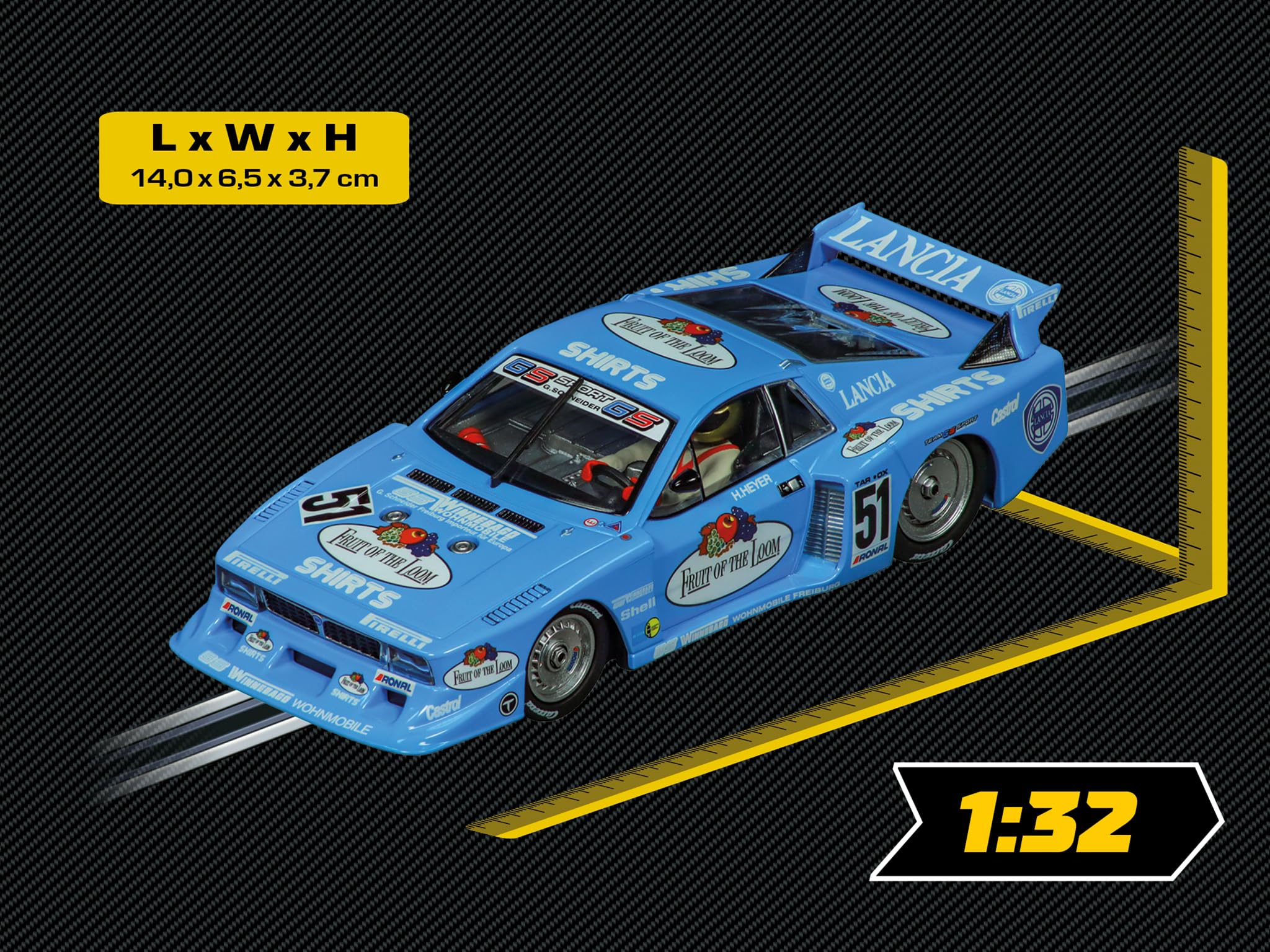Carrera Evolution 20027790 Carrera EVOLUTION Chevrolet Corvette C8.R „No. 4” wyścigówka gotowy do ścigania idealna dla dzieci i dorosłych wierna imitacja w skali 1:32 z funkcją oświetlenia