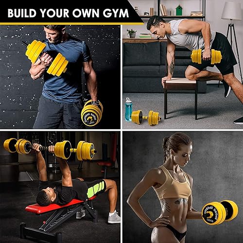 Miniatura 7 de FUXION - Par de mancuernas ajustables de 44 libras