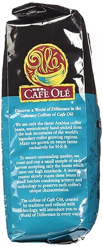 Miniatura 9 de HEB Cafe Ole - Bolsa de café en grano entero, bolsa de 12 onzas (paquete de 3) avellana bávara, tostado oscuro medio (Full City))