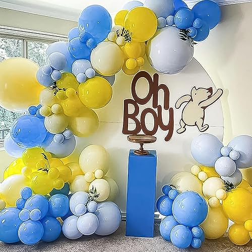 Miniatura 5 de RUBFAC 87 globos negros de diferentes tamaños de 18, 12, 10, 5 pulgadas para arco de guirnalda, globos de látex negro de alta calidad para fiesta de