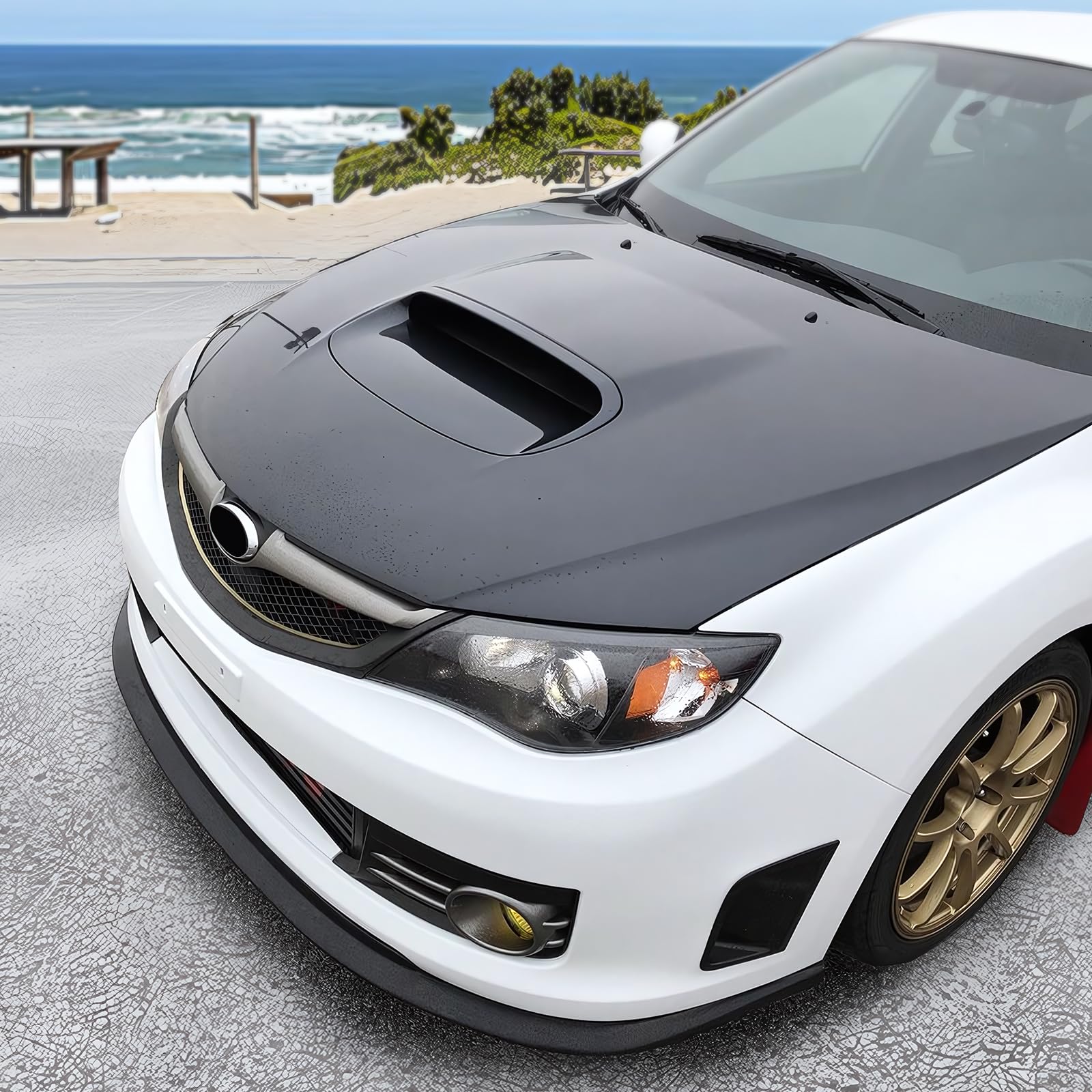 WRX STi ホーンパッド Amazon.com: IDENUONA Front Left,Right Bumper Air Duct Vent