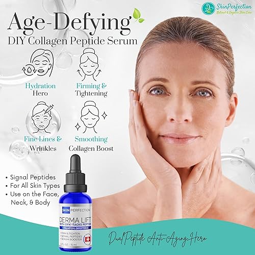 Miniatura 2 de Syn Tacks Palmitoyl Dipeptide 5 Levantamientos Anti-Envejecimiento Reafirmante Péptido Loción Hacer Diy Suero Booster Original Suppleness Youthful