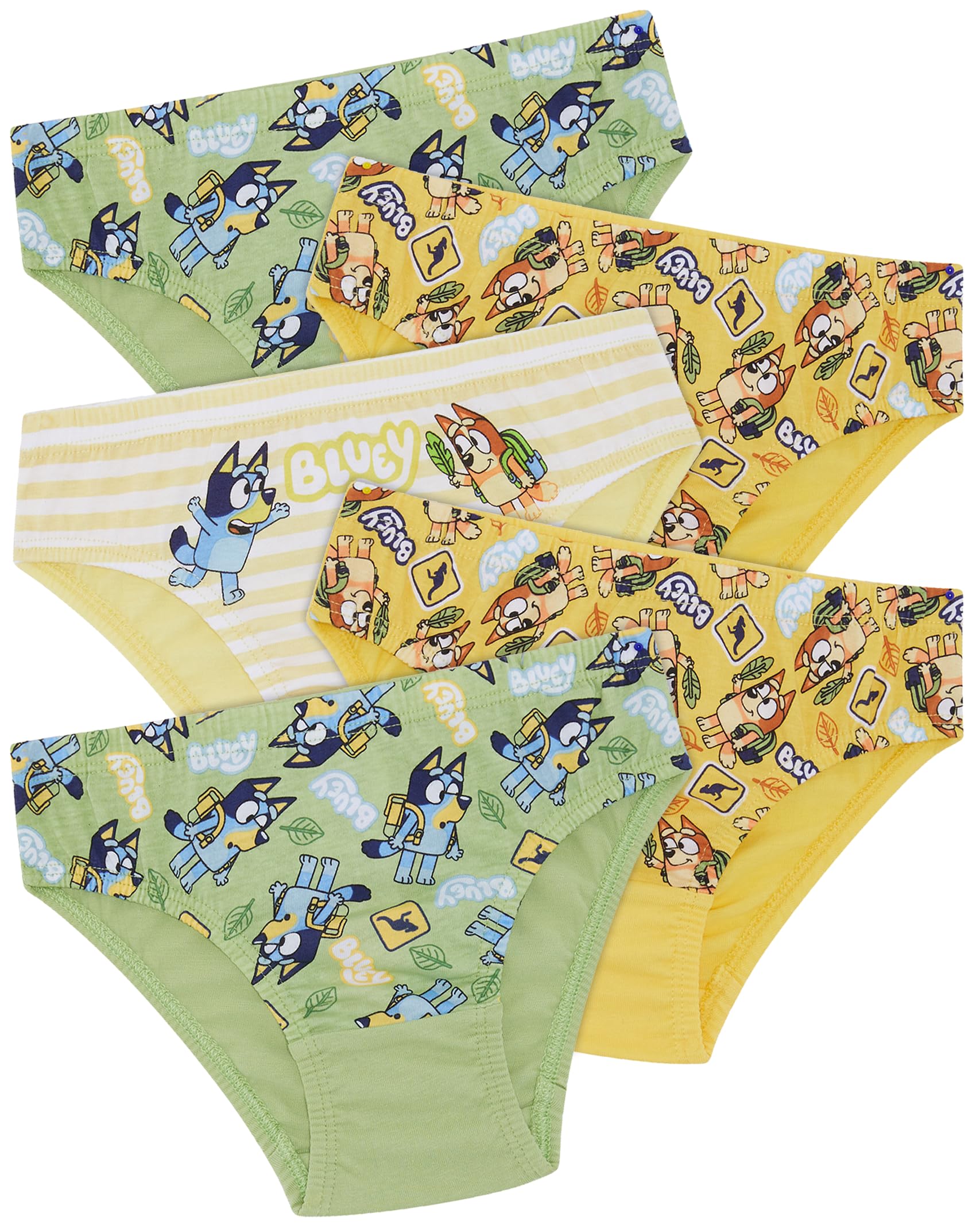 BlueY Lot de 5 Slips de Bingo 100% Coton