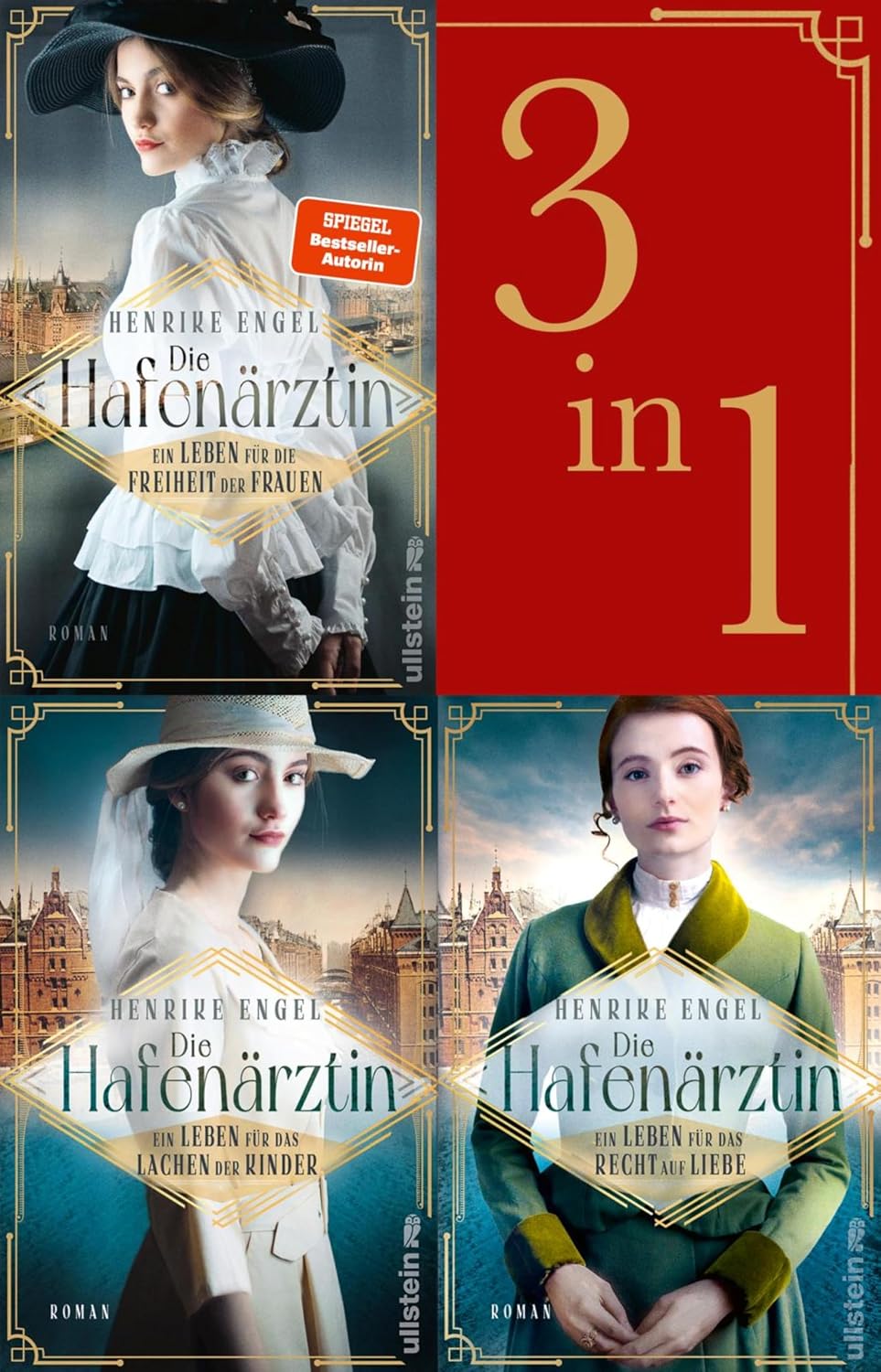 Die Hafenärztin. Band 1-3 als exklusive Sonderausgabe: Ein Leben für die Freiheit der Frauen, Ein Leben für das Glück der Kinder, Ein Leben für das Recht auf Liebe (German Edition)
