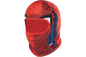 Spiderman Hat and Gloves Set for Boys - Fleece Beanie with Eye...