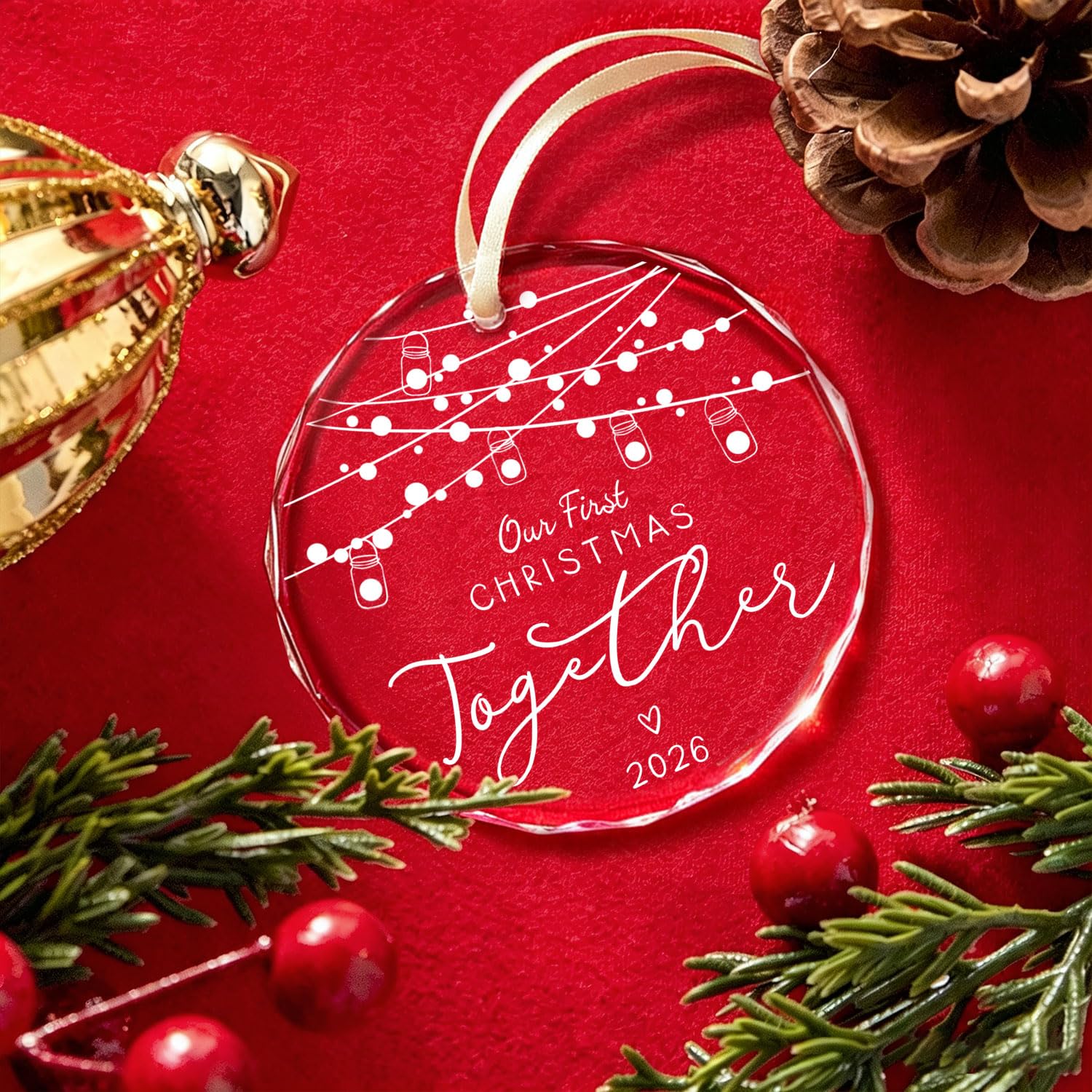 Amazon.com: Our First Christmas Together Ornaments 2026 Gifts for