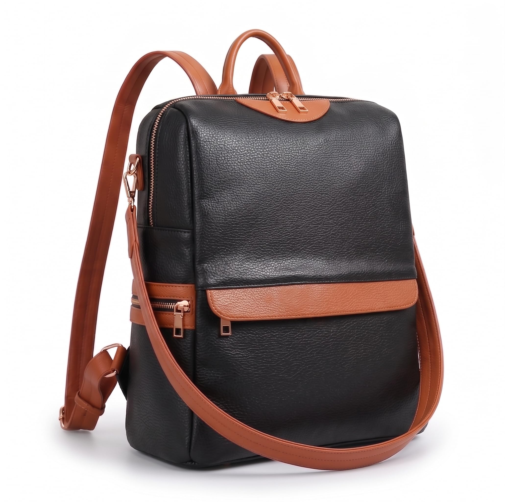 shopyvid Leather Backpack for Women Purse | Ladies bag | gifts for woman | gift for girls age 12-14 years-picture-37