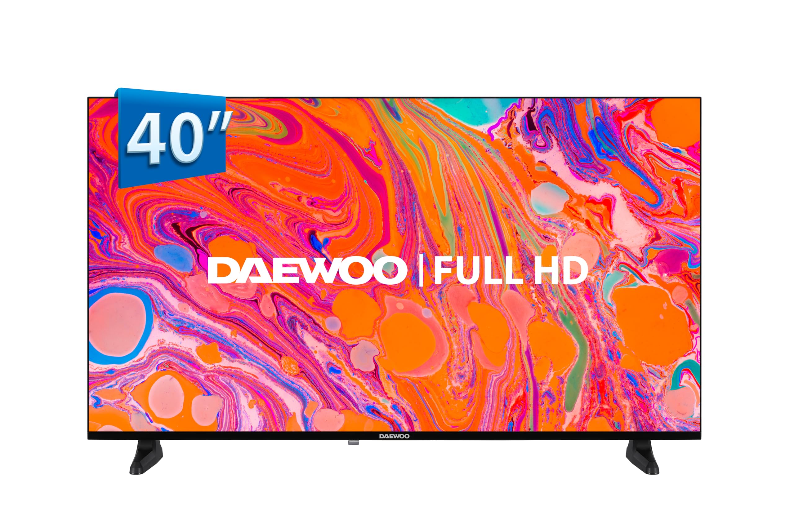 Daewoo TV 40DM85FV Smart TV 40 Pulgadas Full HD (HDR10, 1920x1080, Frameless, Dolby Audio) Gama 2025