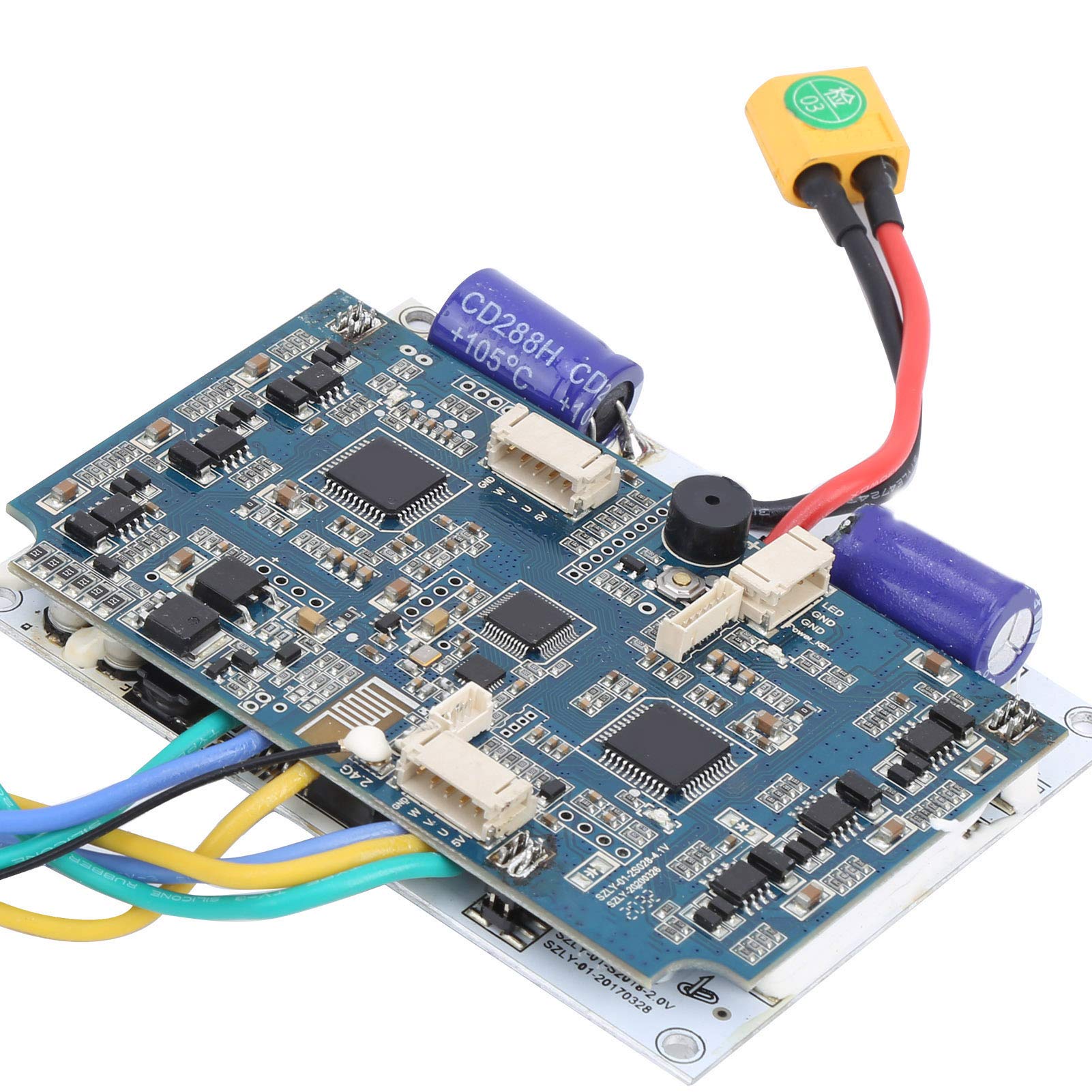 Elektrisches Skateboard ESC Kit, 430W 36V Fernbedienung Elektrisch Longboard Controller Dual Drive Hub Motor 10S Steuerplatine Elektroroller Zubehör