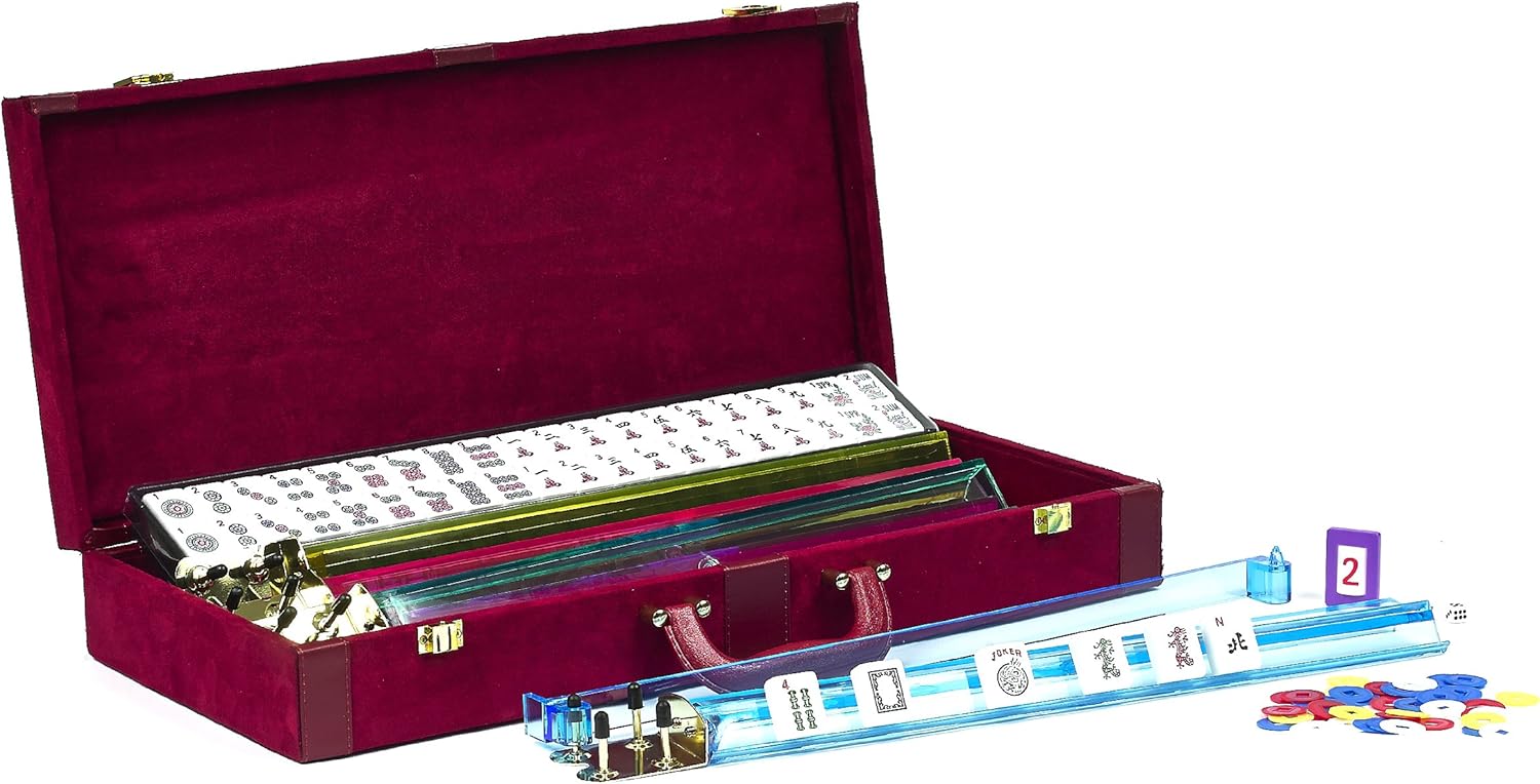 Bello Games Luxury Designer American Mah Jong Set