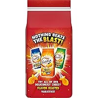 Vista 7 de Pepperidge Farm Goldfish Flavor Blasted Cheddar Jack'd Crackers, bolsa de 6.6 onzas