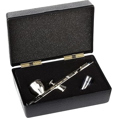 Badger Air-Brush Co. Model 105 Patriot Fine Gravity Airbrush, Stainless Steel