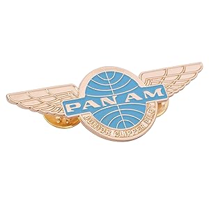 PAN AM 翼バッジ JUNIOR CLIPPER STEWARD 金属製 PAN AM 翼バッジ JUNIOR CLIPPER STEWARD - メルカリ