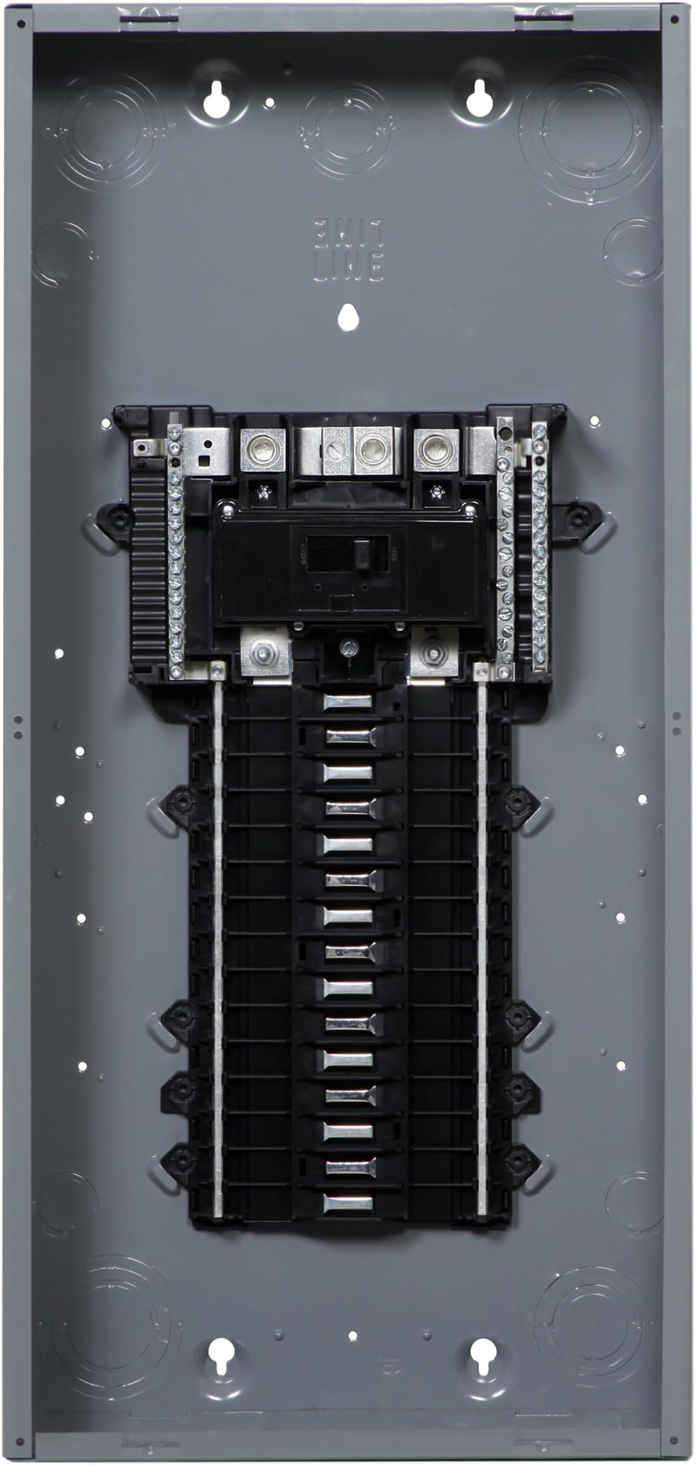 Square D by Schneider Electric QO130M200P 200-Amp 30-Space 30-Circuit Indoor Main Breaker Plug-On Neutral Load Center without Cover