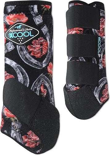 Professional's Choice 2XCOOL Botas deportivas para caballos medicinales, diseño protector y transpirable para máxima comodidad, durabilidad y