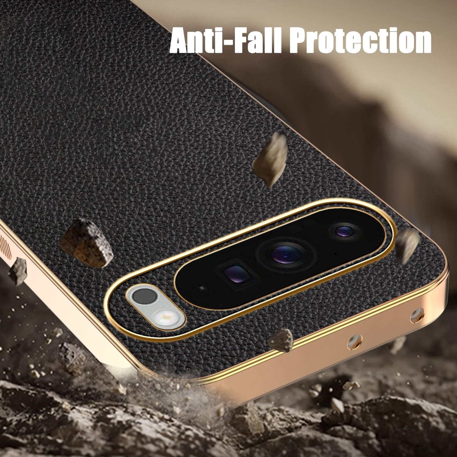Generico Custodia Per 10 Pro XL/10 PRO/10, Magnetico Case With Anti-Impronta Protezione Fotocamera Ricarica Wireless Guscio(Nero,11 Pro XL)