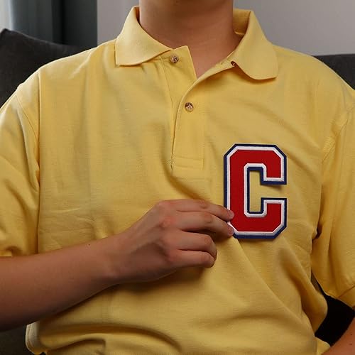 Miniatura 448 de Parches de letras termo-adhesivas de alta calidad – Lindas letras para ropa – Parche universitario para ropa – Letras bordadas de 4 1/2 parches