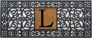 Calloway Mills 170011741L Rubber Monogram Doormat, 17