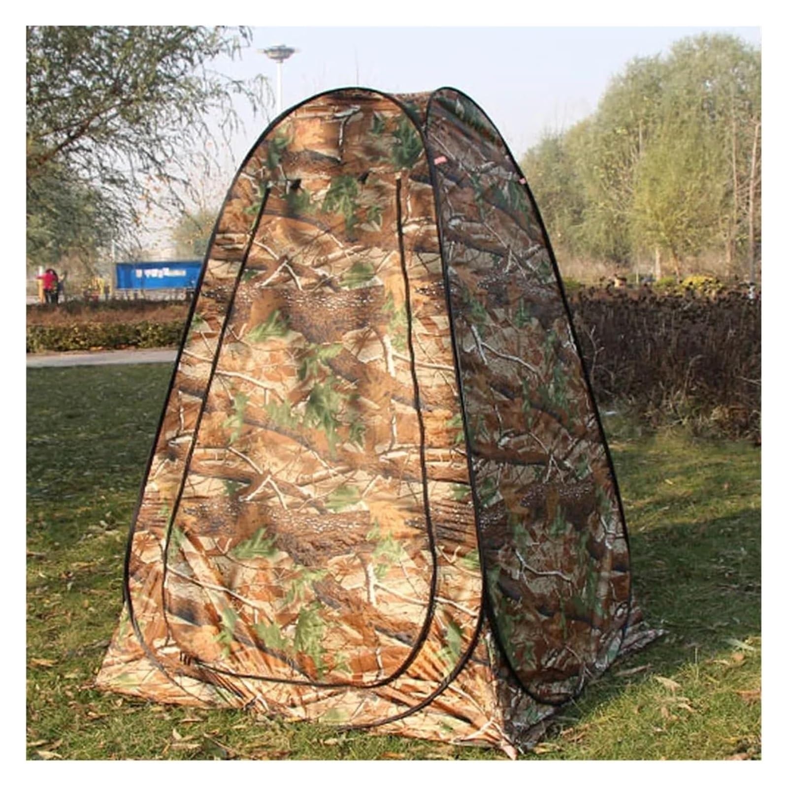 namiot prysznicowy na kemping, Prysznicowa toaletka Namiot Pop-Up z tylnym oknem 120x120x190cm