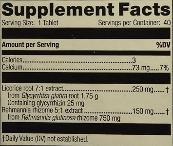 Adrenal Complex 40 Tabs by Mediherb
