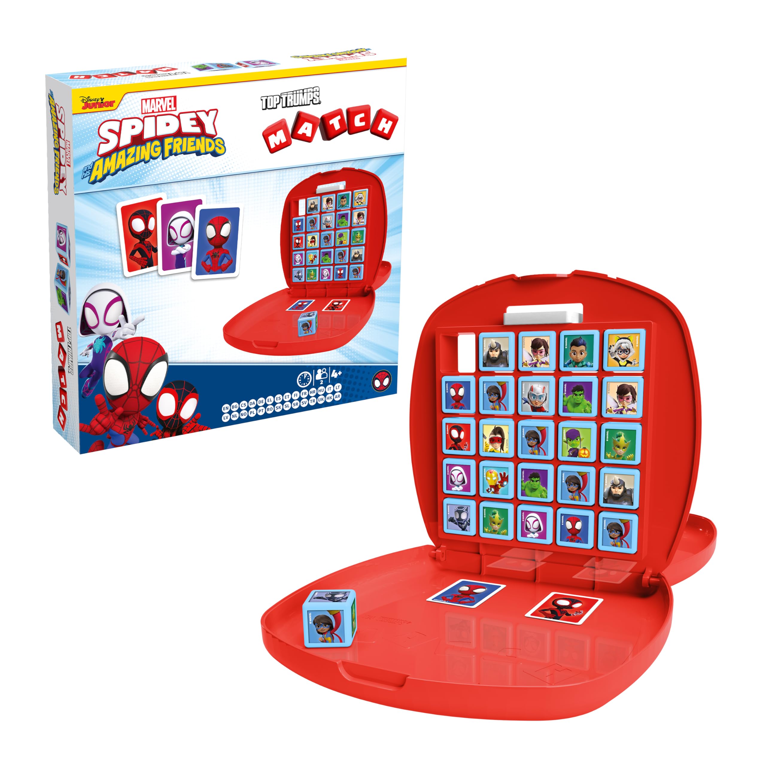Top Trumps Spidey and Friends Match Board Game Play with your favourite characters including Dr Octopus - Image 4