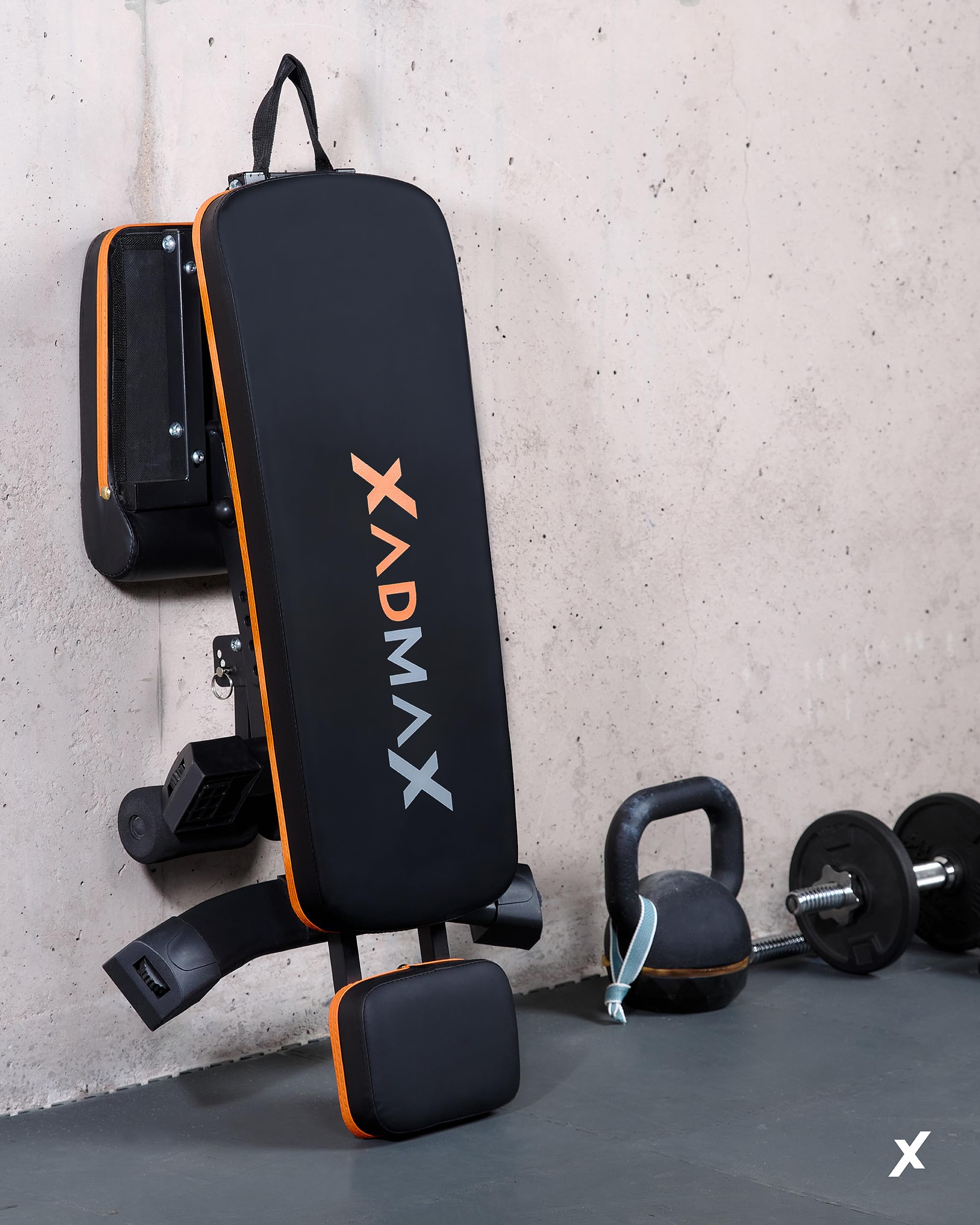 Banco Musculación Plegable, Banco Gimnasio en Casa - Soporta 360 KG Reales, Muy Robusto y Resistente, Ideal para Ejercicio en Casa, Fácilmente Plegable, Press Banca, Maquina Gimnasio, Home Gym