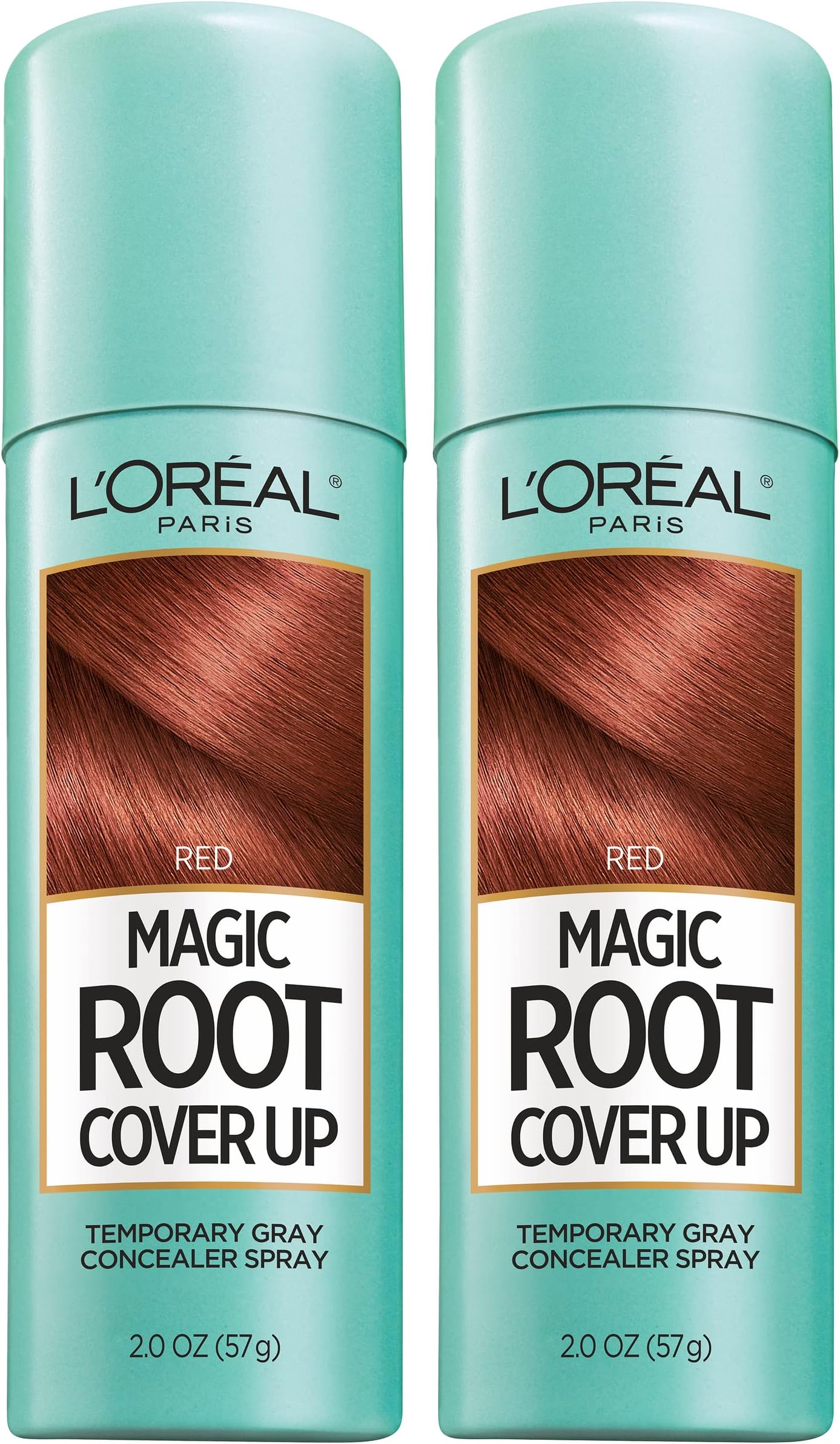 L'Oréal Paris Root Cover Up Hair Dye - Red, 2oz, Pack of 2