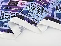 Vista 4 de COTTONVILL EMANON Football Kickoff 20COUNT - Tela de acolchado con estampado de algodón (1 yarda, 3 piezas, zona A-Word)