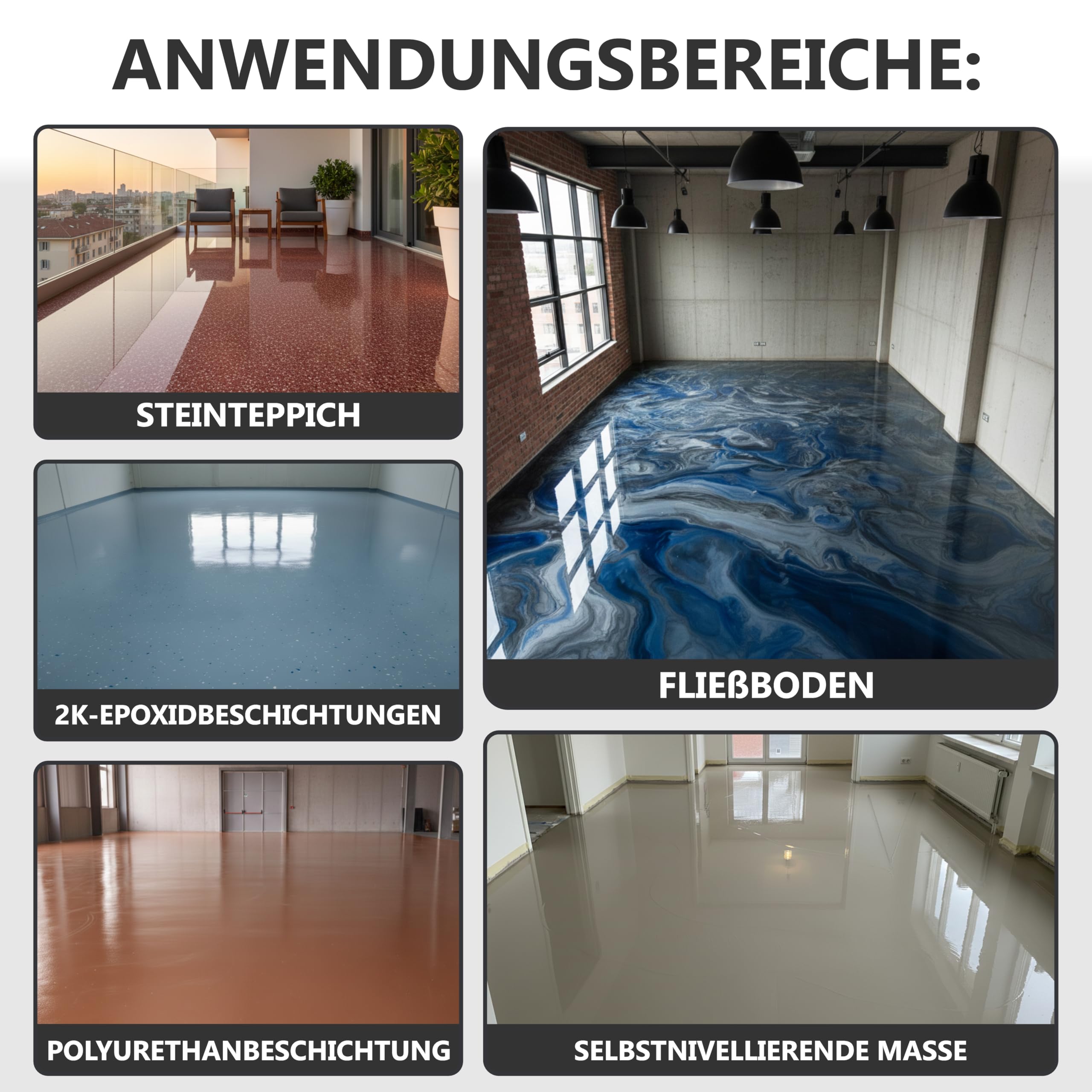 Großflächenrakel 560mm mit Teleskopstiel Stehrakel Zahnrakel Standrakel Flächenrakel