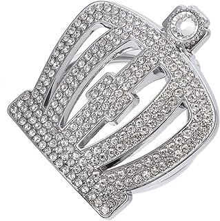 ERINGOGO 1 Peça Botão De Partida Com Uma Chave Acessórios Para Carro Parada De Ignição Do Motor Acessórios Internos Do Carro Acessórios De Anel Brilhante Para Partida E Parada Branca